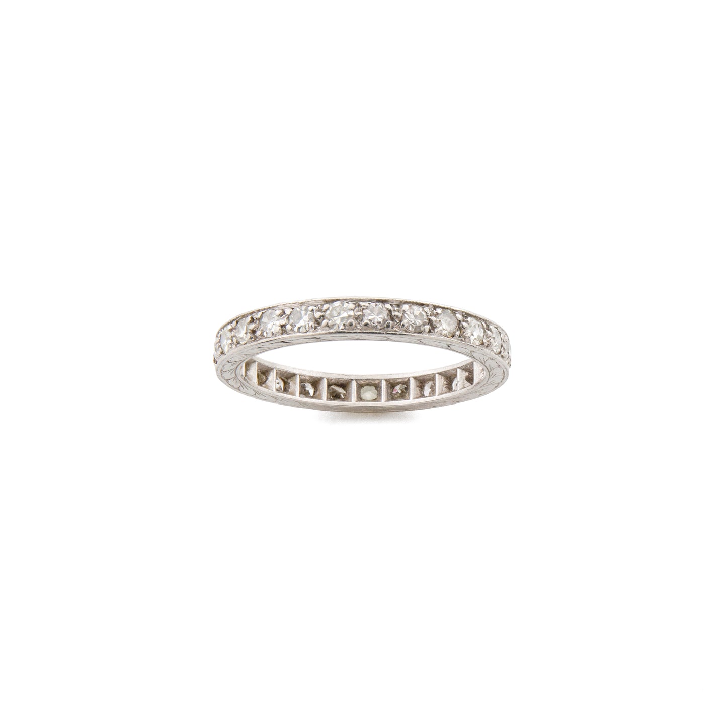 Vintage 18ct White Gold Diamond Eternity Ring