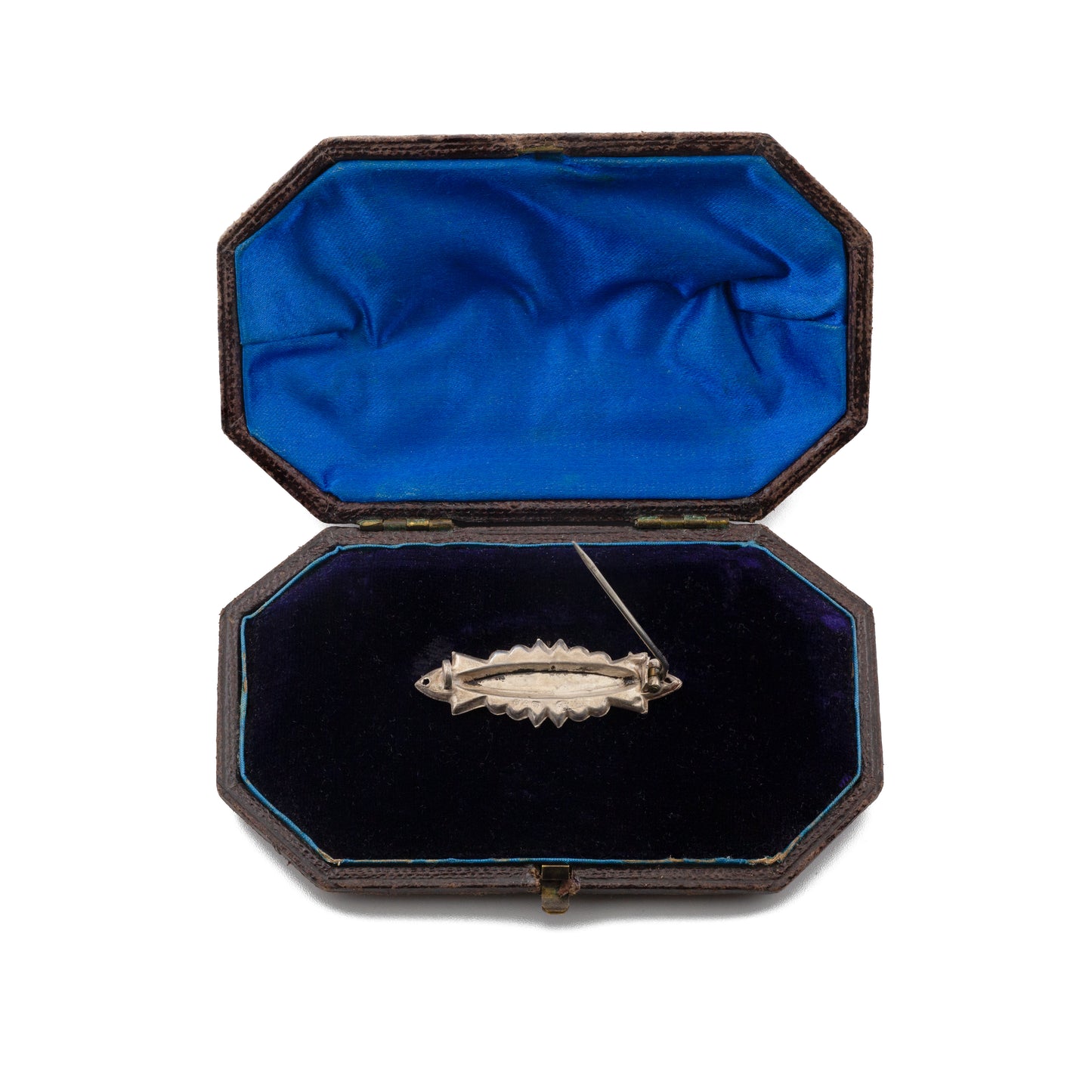 Antique Silver 'Jessie' Name Brooch, Chester 1897