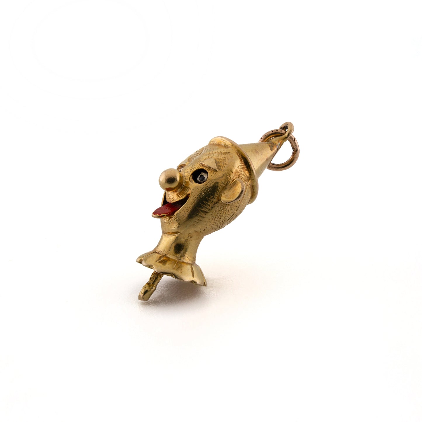 GJL Articulated Tongue Jester Charm