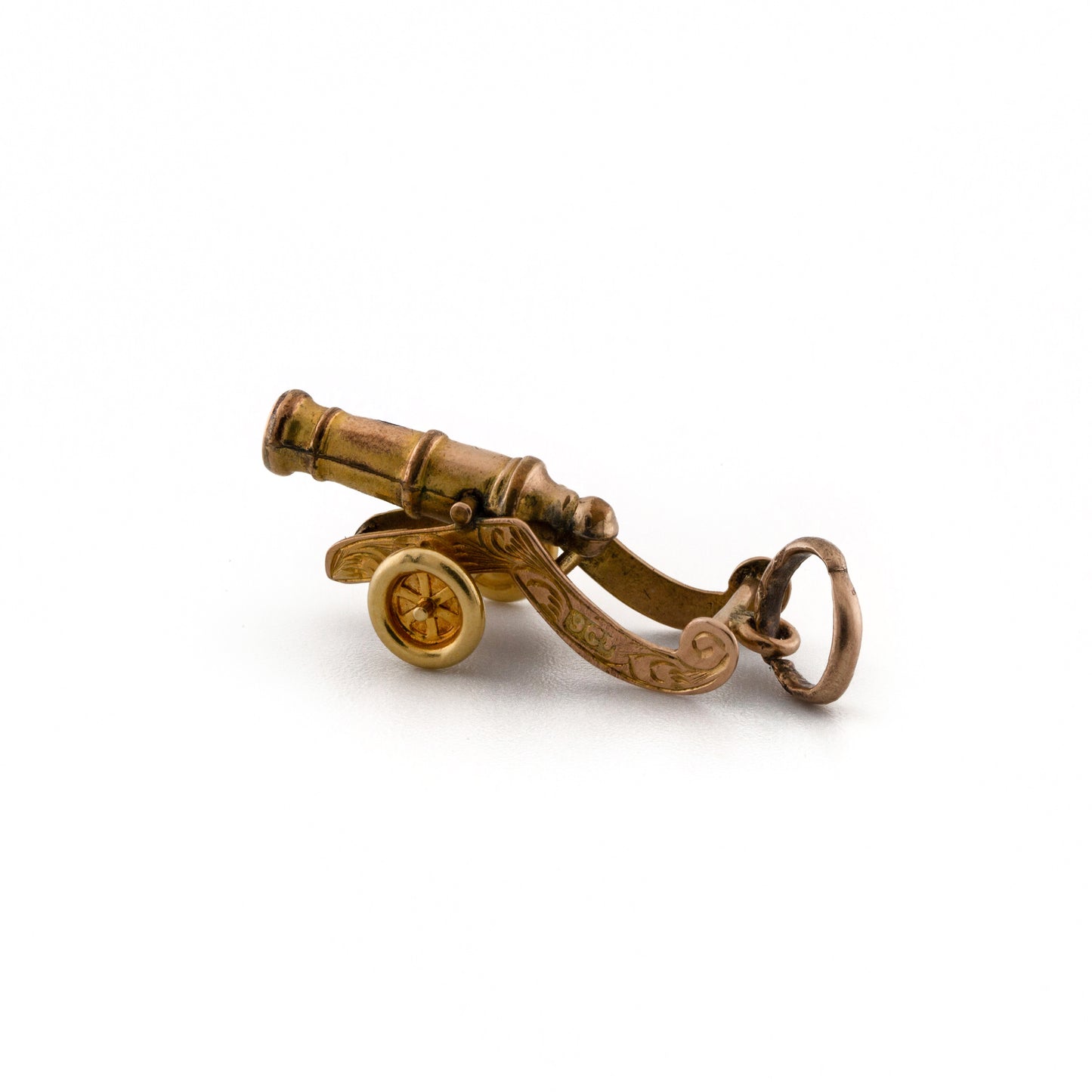 Ornate Articulated Cannon Charm