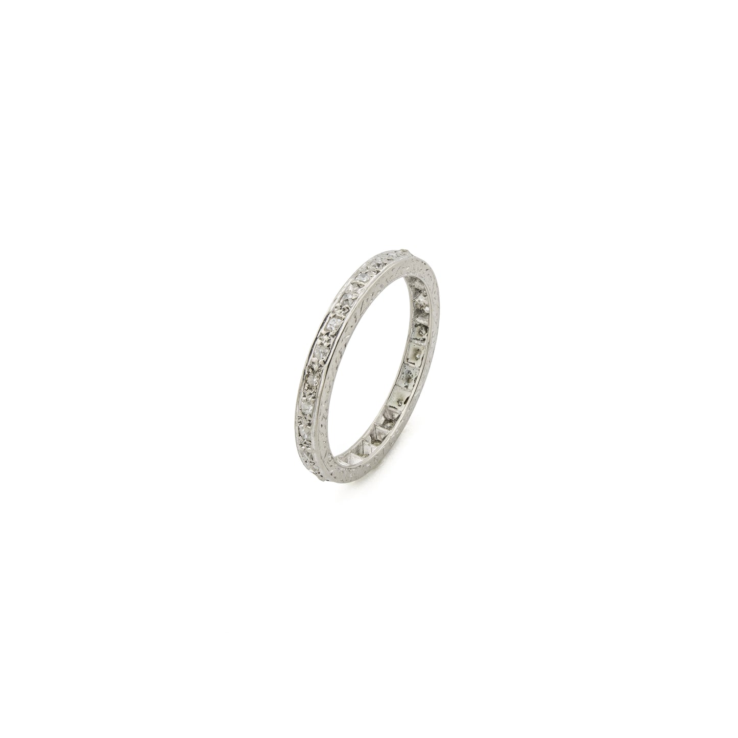 Vintage 18ct White Gold Diamond Eternity Ring