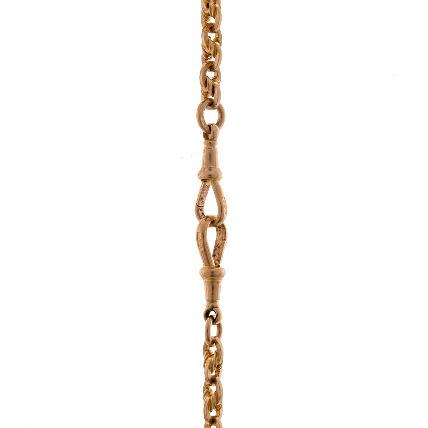 9ct Fetted Link Albert Chain With T-Bar