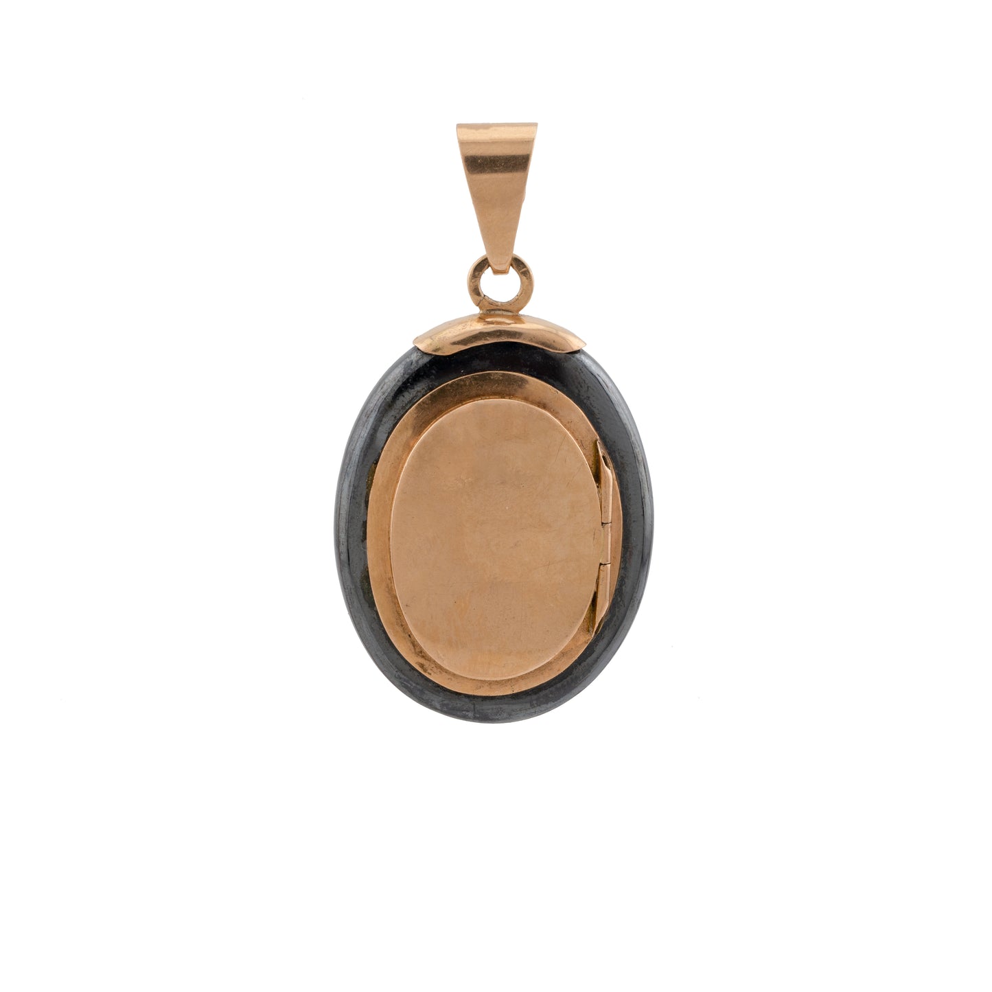 c.1890 15ct Gold Floral Locket