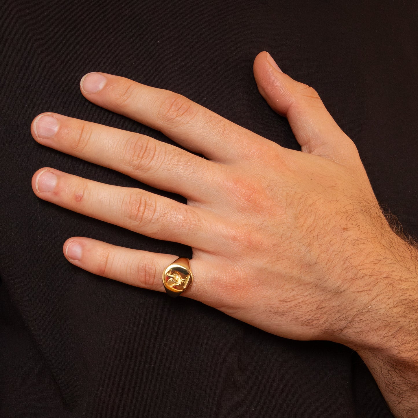 Cockerel Signet Ring