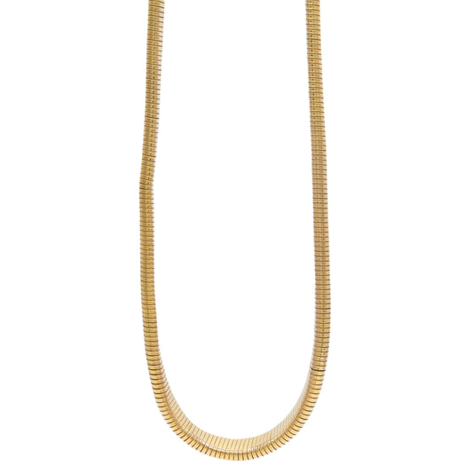 18ct  French Marked Turbogas Necklace