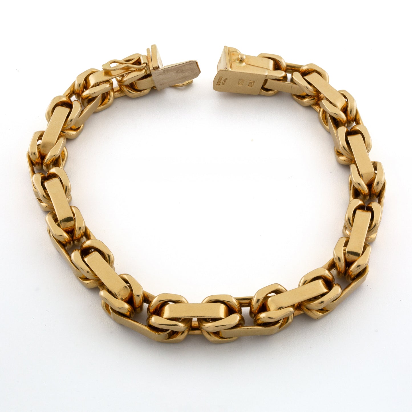 18ct Asprey Byzantine Link Bracelet