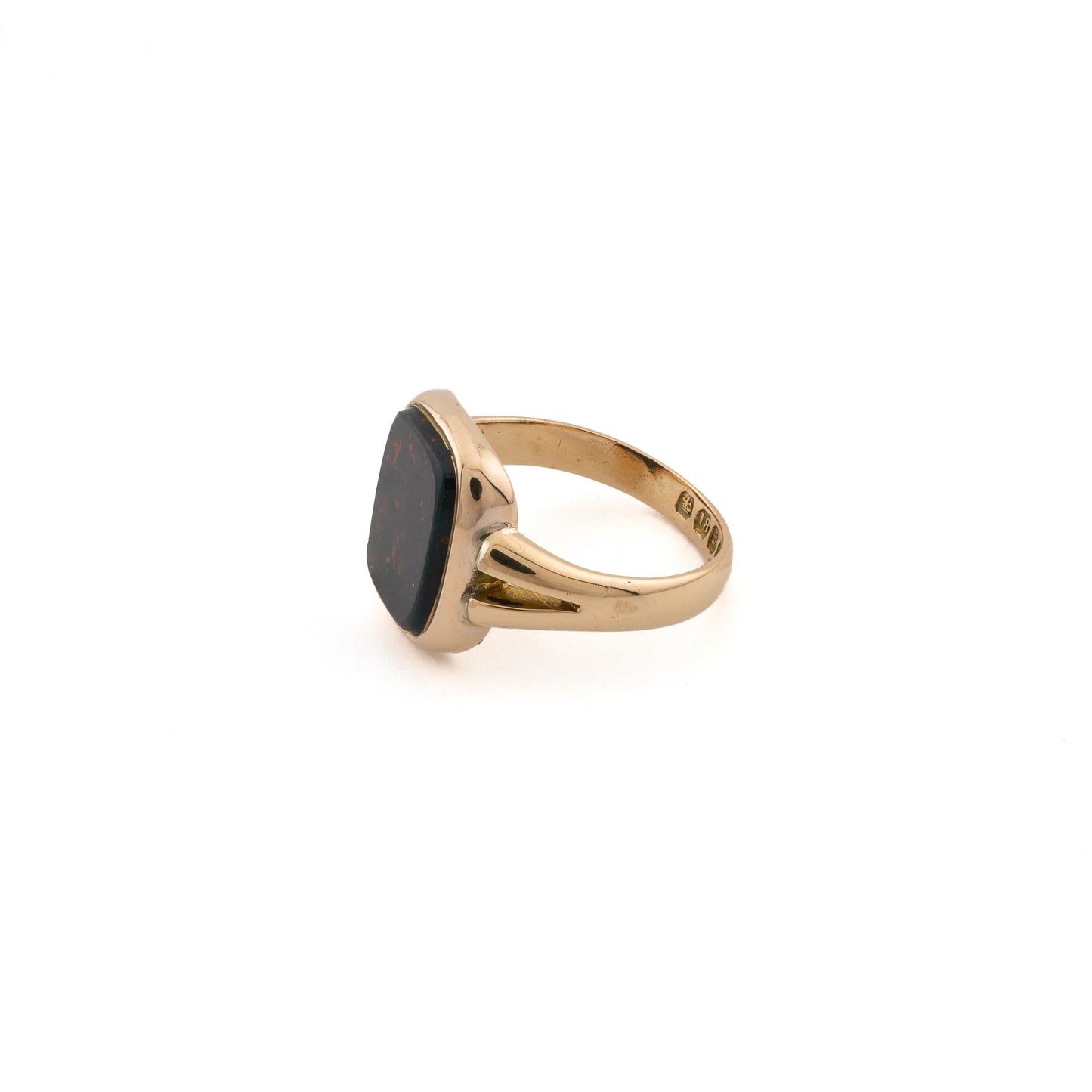 18ct Bloodstone Signet