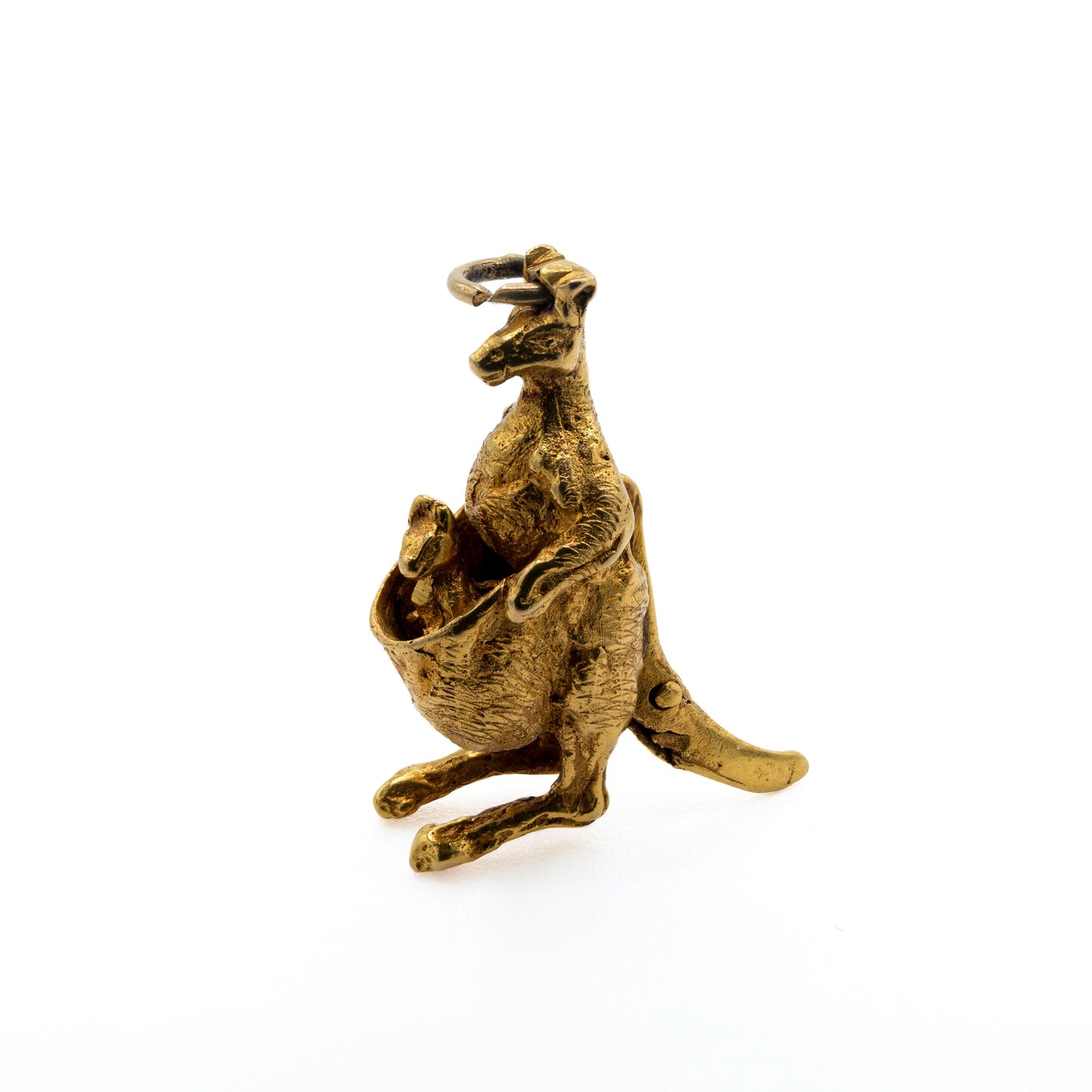 Mother Kangeroo with Articulated Roo in Pouch