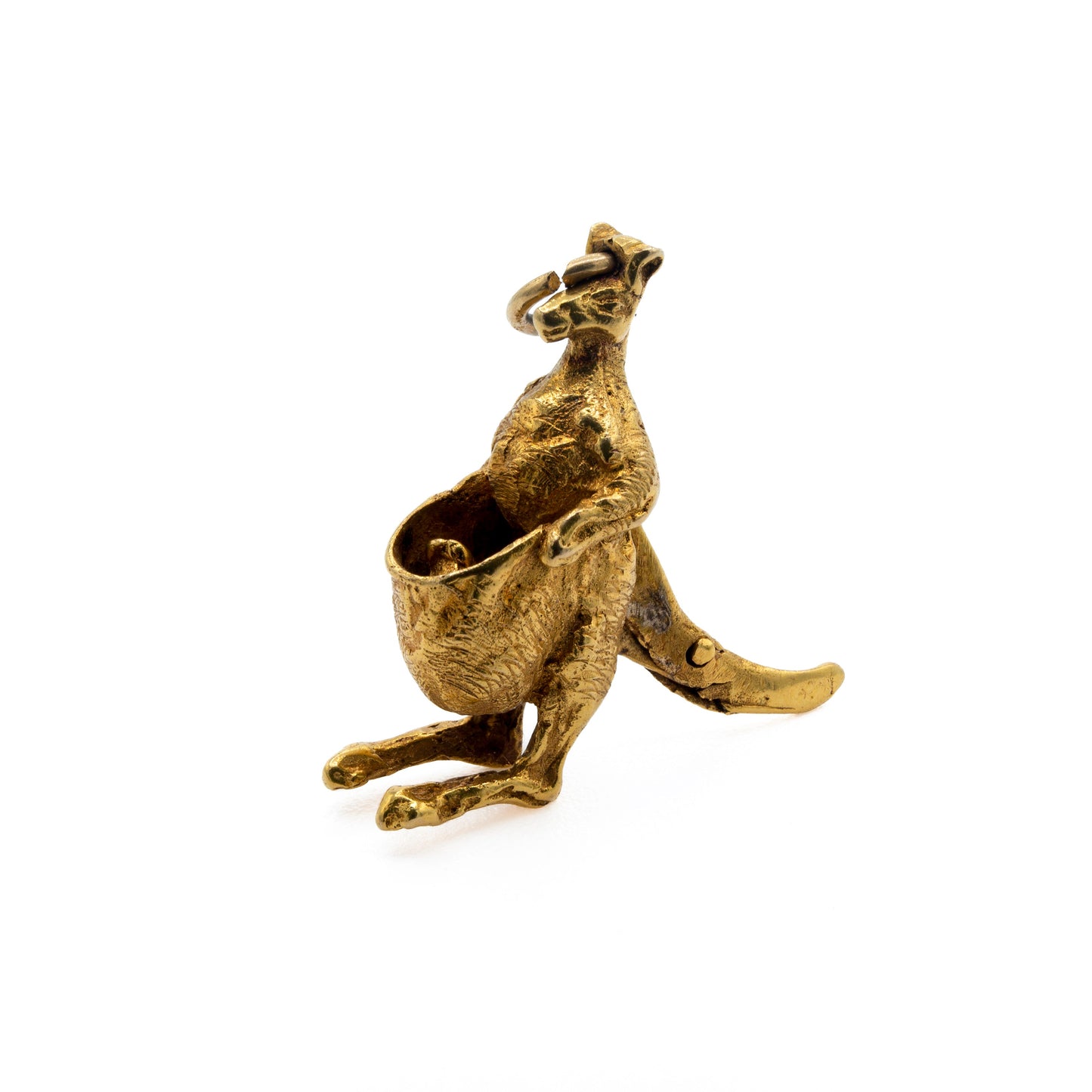 Mother Kangeroo with Articulated Roo in Pouch