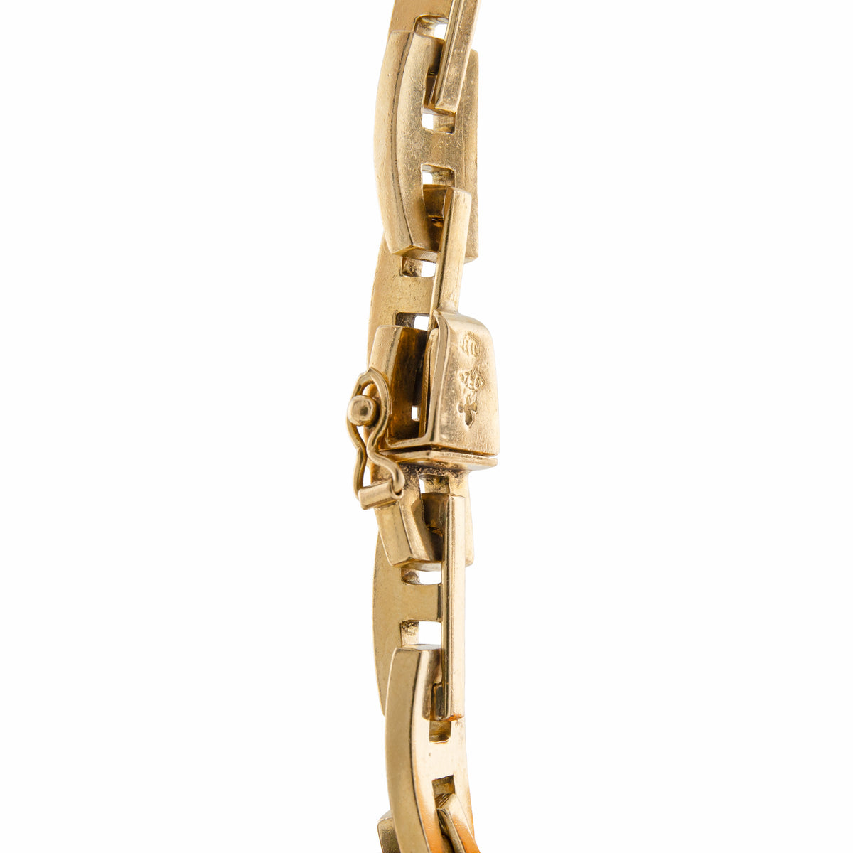 Vintage 18ct Gold Mariner Link Bracelet