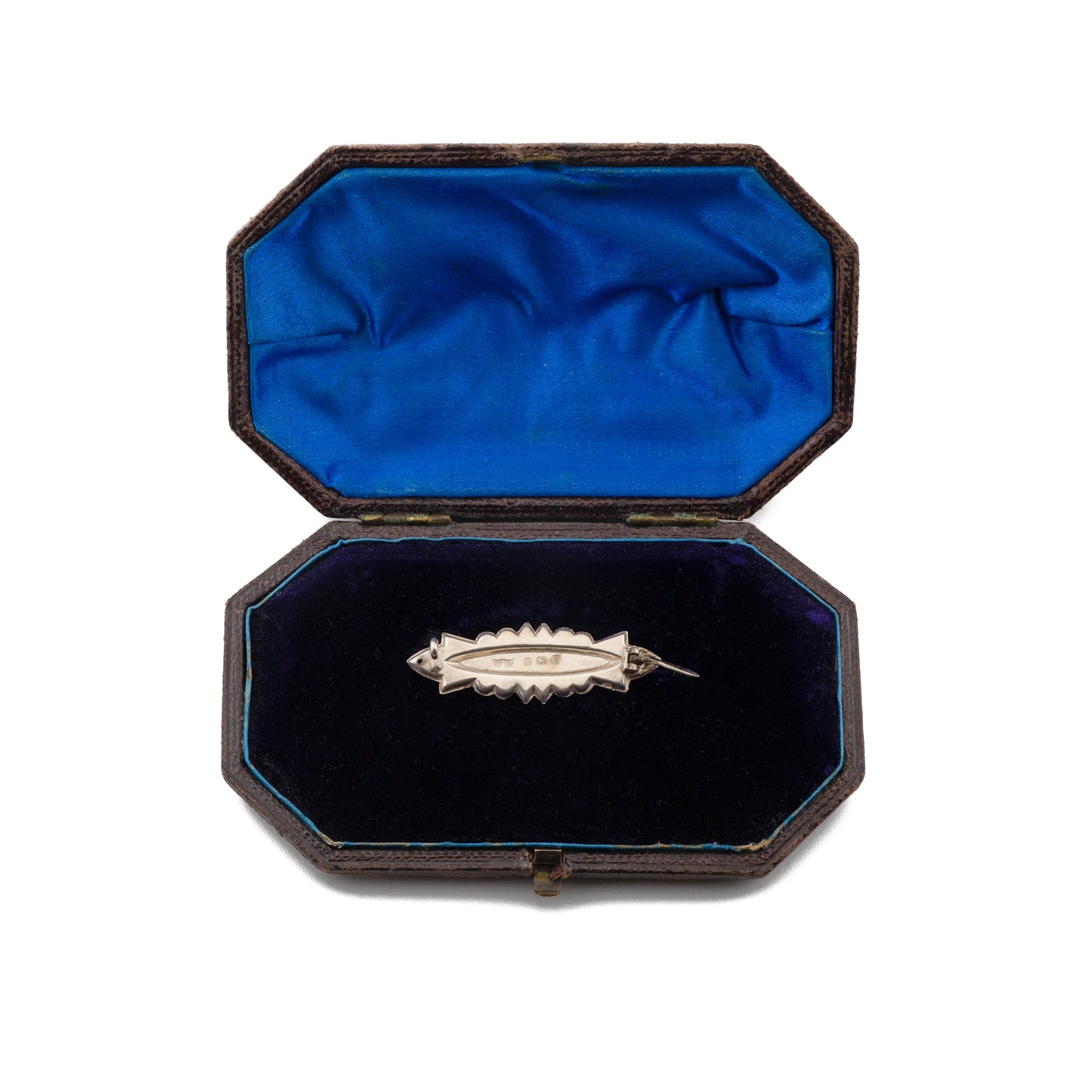 Antique Silver 'Mabel' Name Brooch, Birmingham 1882