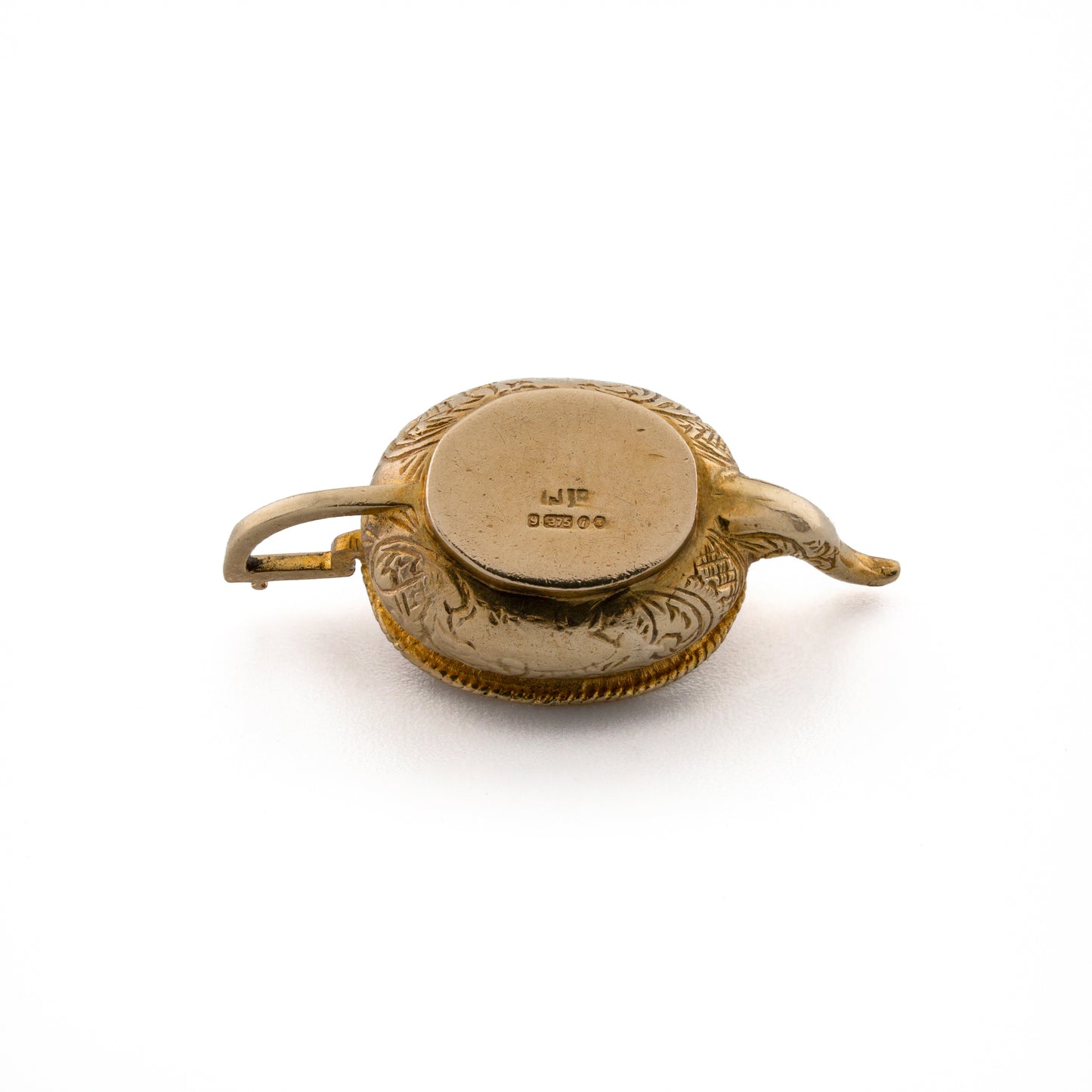 Large Ornate Opening Tea Pot