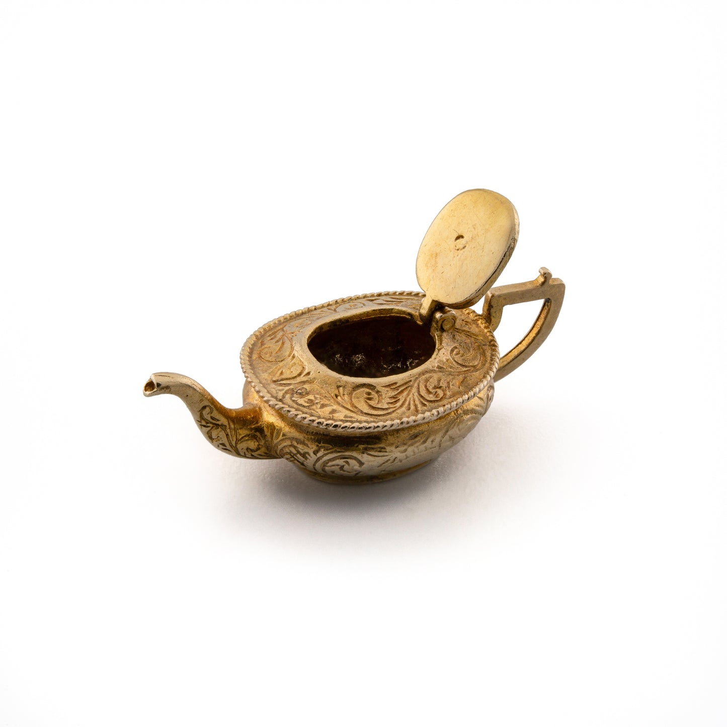 Large Ornate Opening Tea Pot