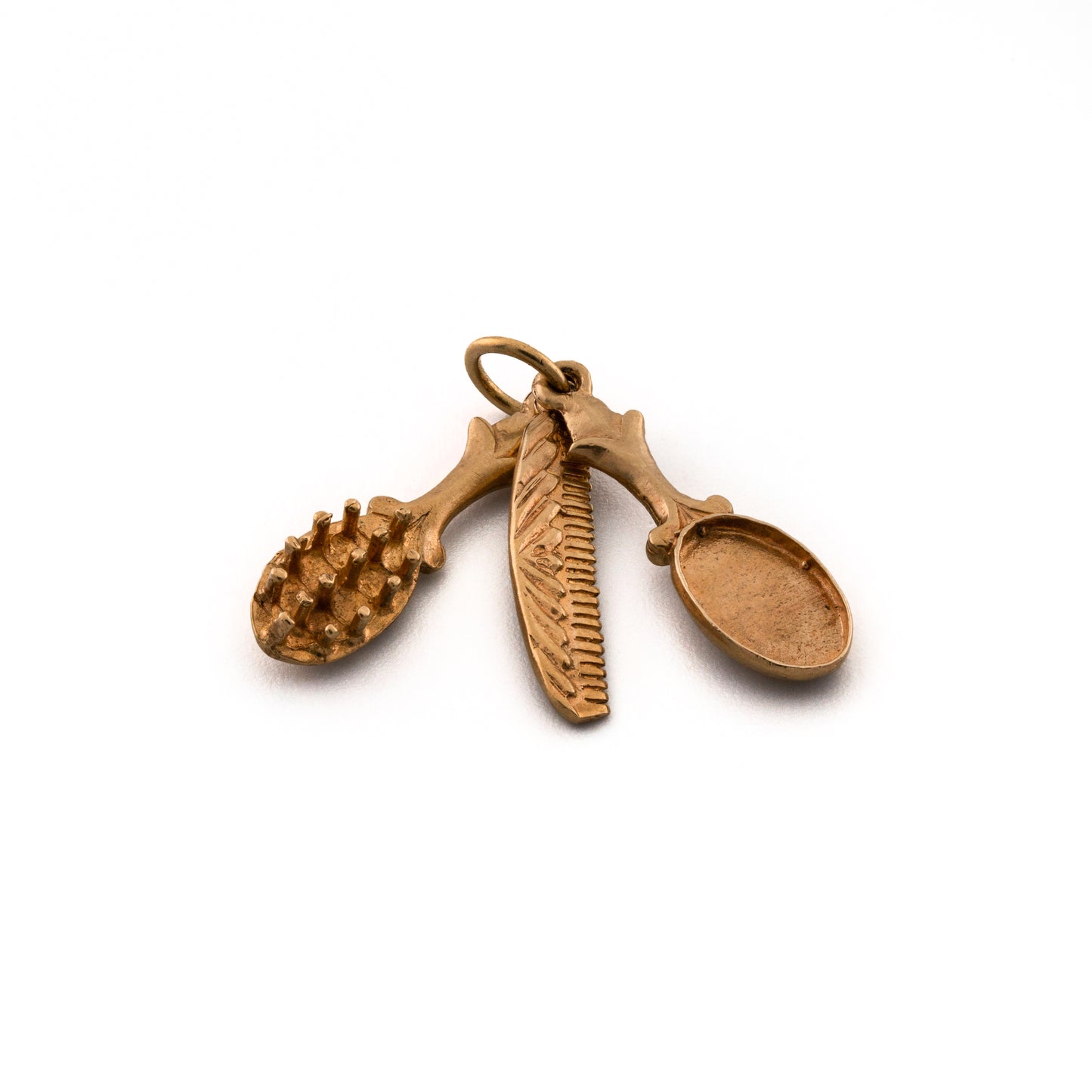 Set Of Hair Brush Charm