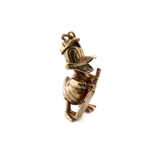 Donald Duck Cricket Charm
