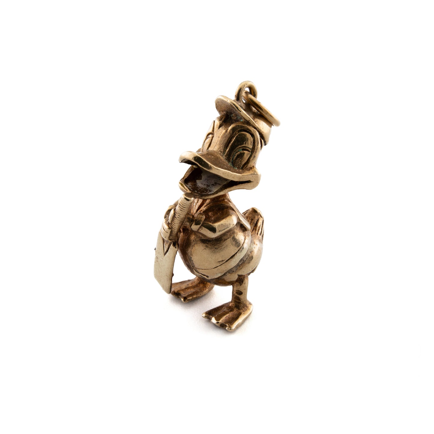 Donald Duck Cricket Charm