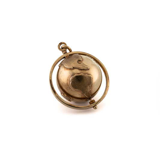 Spinning Detailed Globe