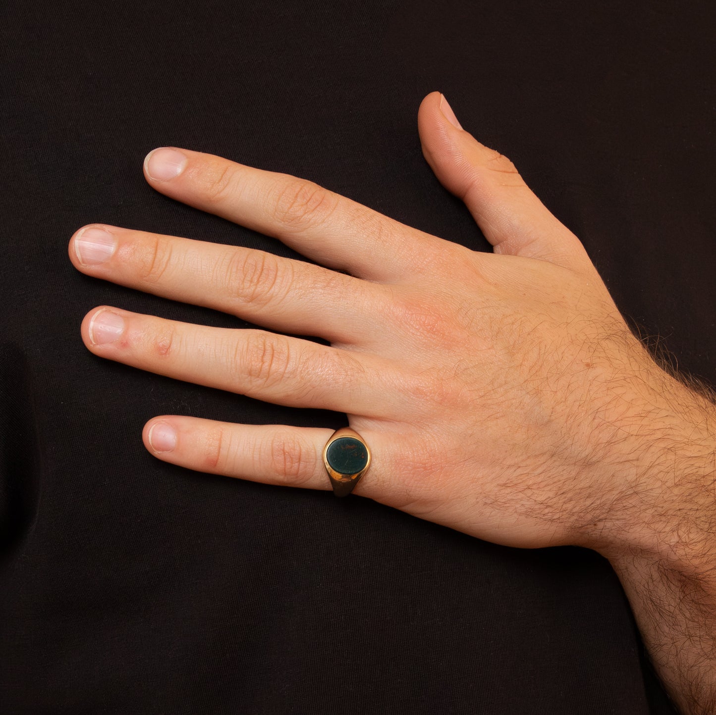 9ct Bloodstone Signet