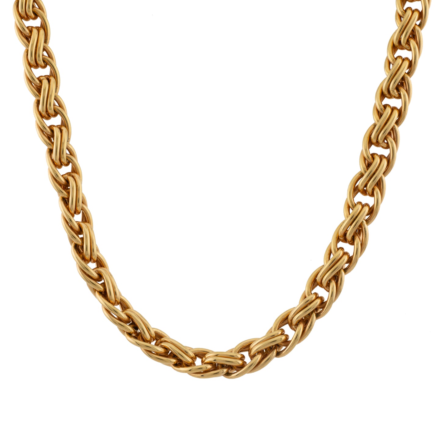 18ct Yellow Gold Woven Necklace