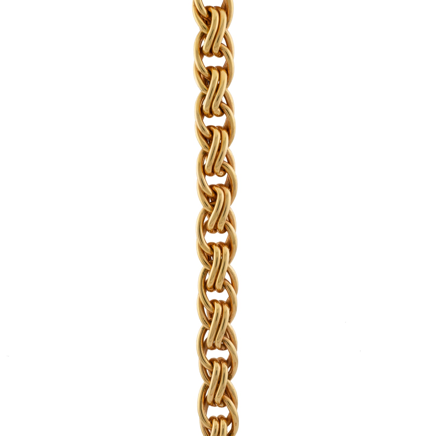 18ct Yellow Gold Woven Necklace