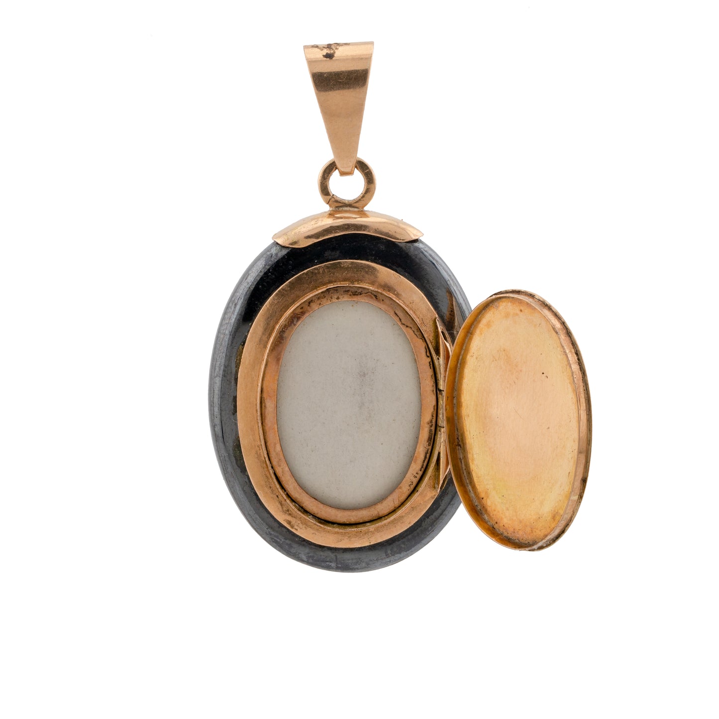 c.1890 15ct Gold Floral Locket