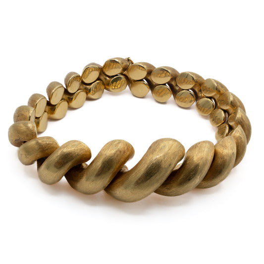 18ct Croissant Bracelet