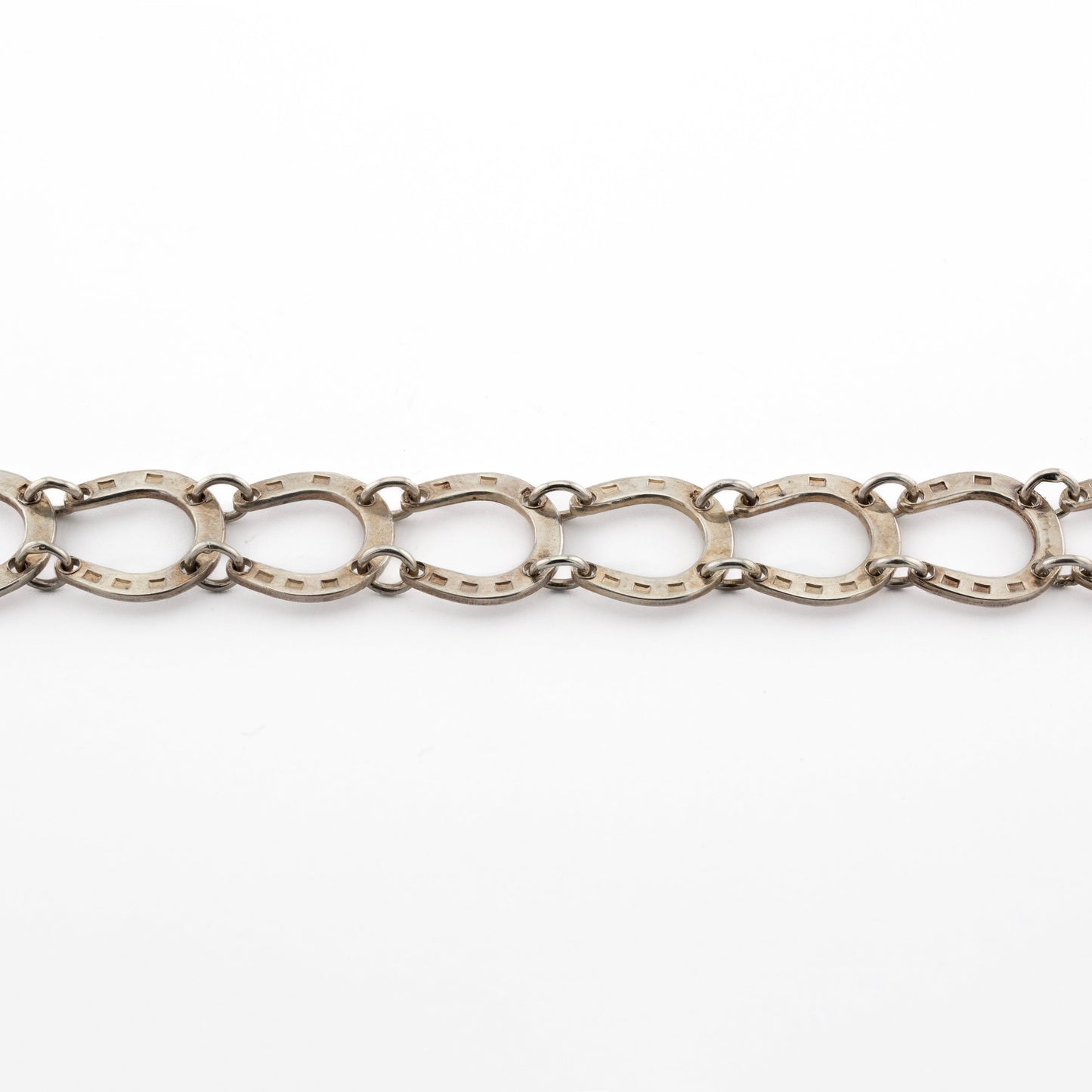 Silver Horseshoe Bracelet