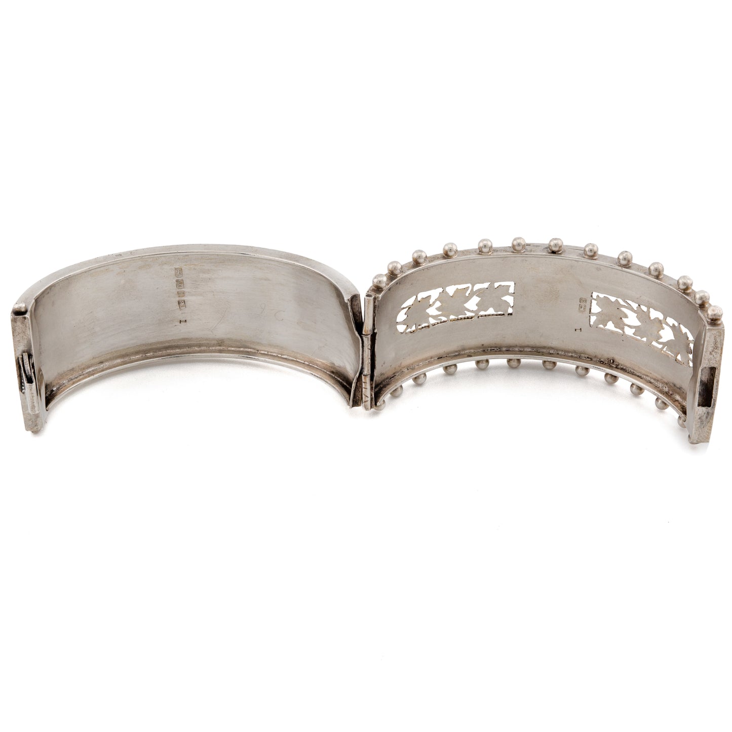 Victorian Silver Cuff