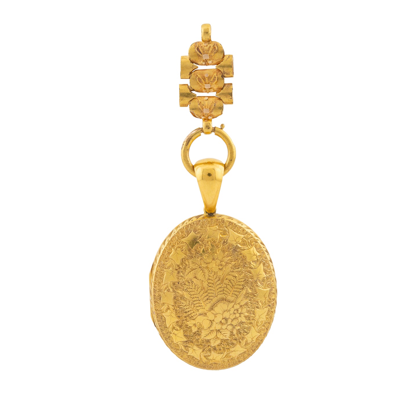 15ct Boxed Locket with Book Chain