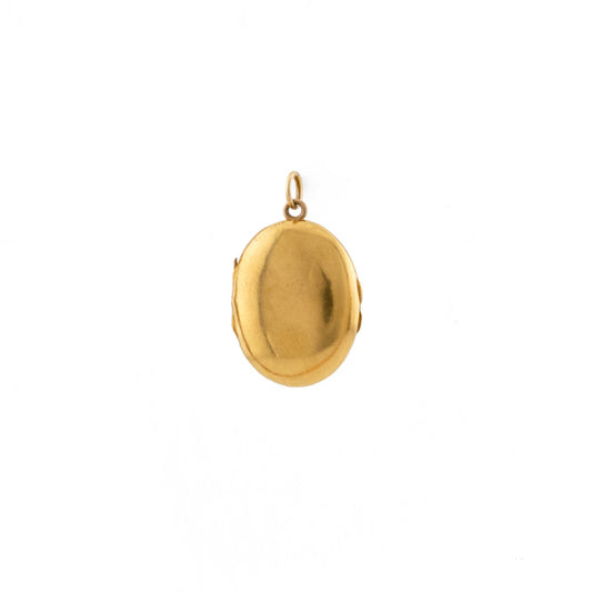 Plain 18ct Yellow Gold Locket
