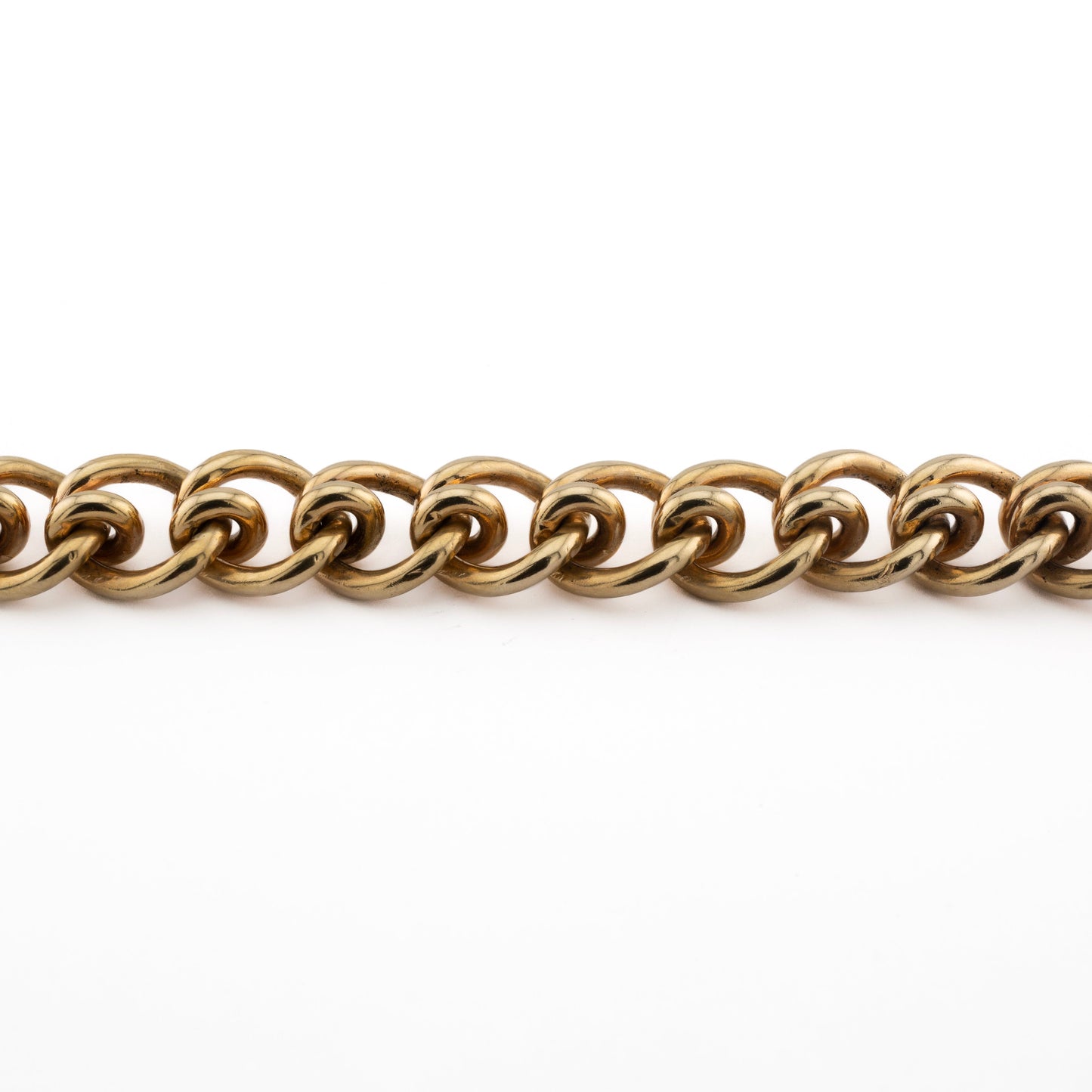 9ct Intertwined Curb Link Bracelet