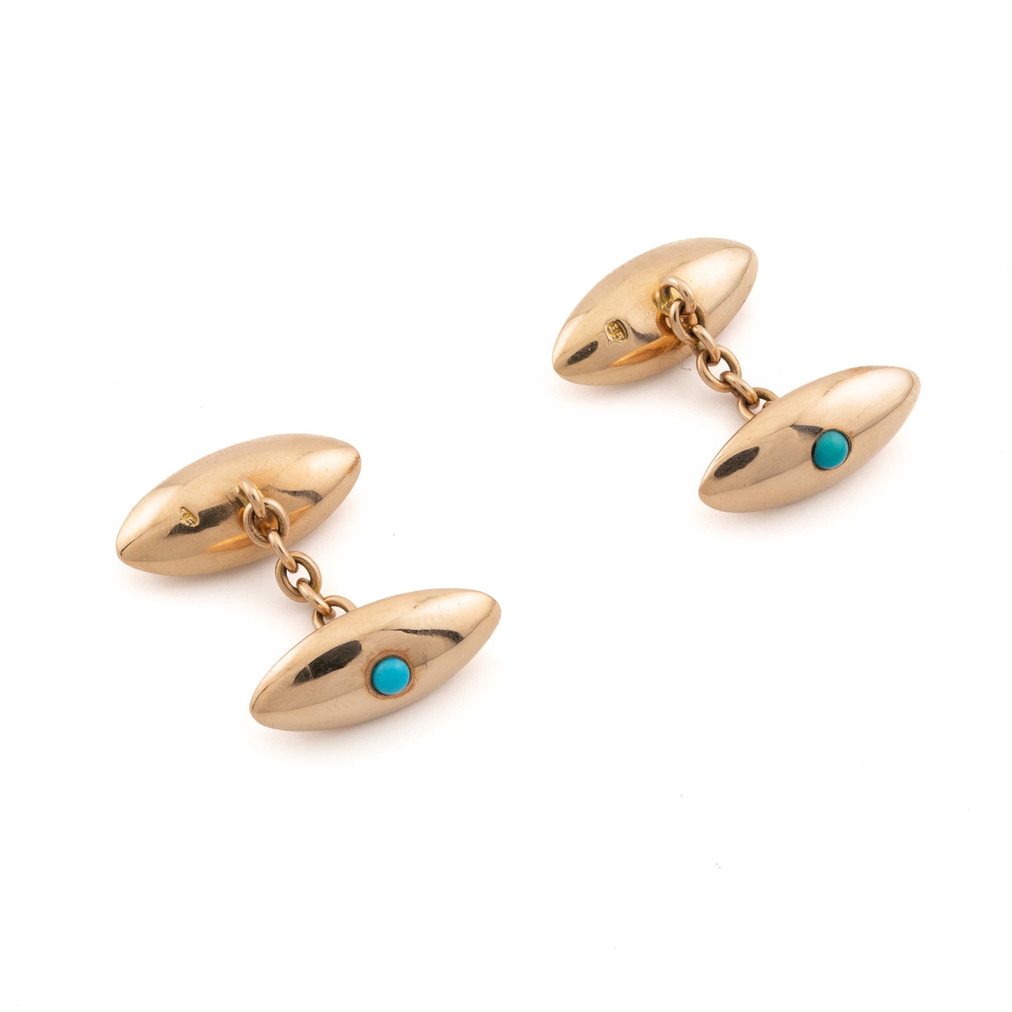 15ct Turqouise Cufflinks