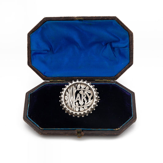 Mary Silver Namebrooch