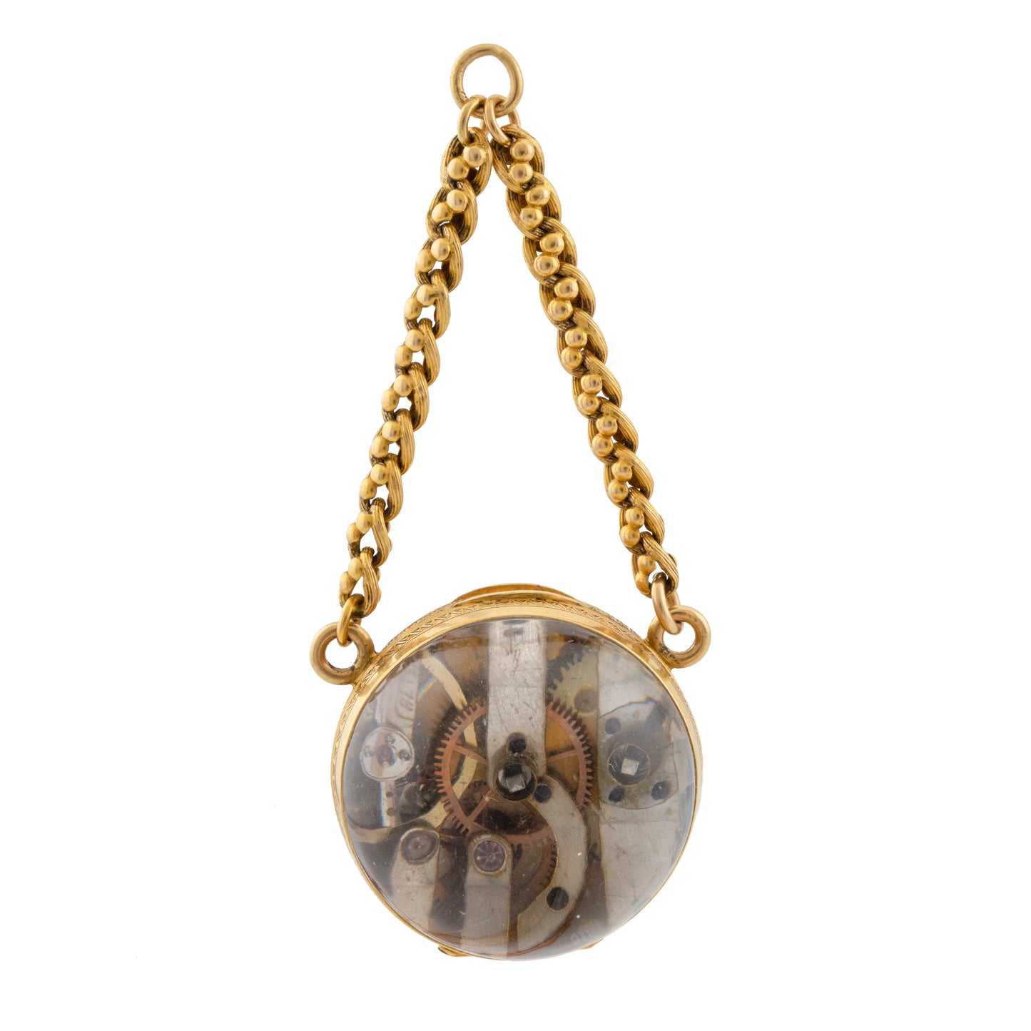 Georgian 18ct Crystal Watch Fob