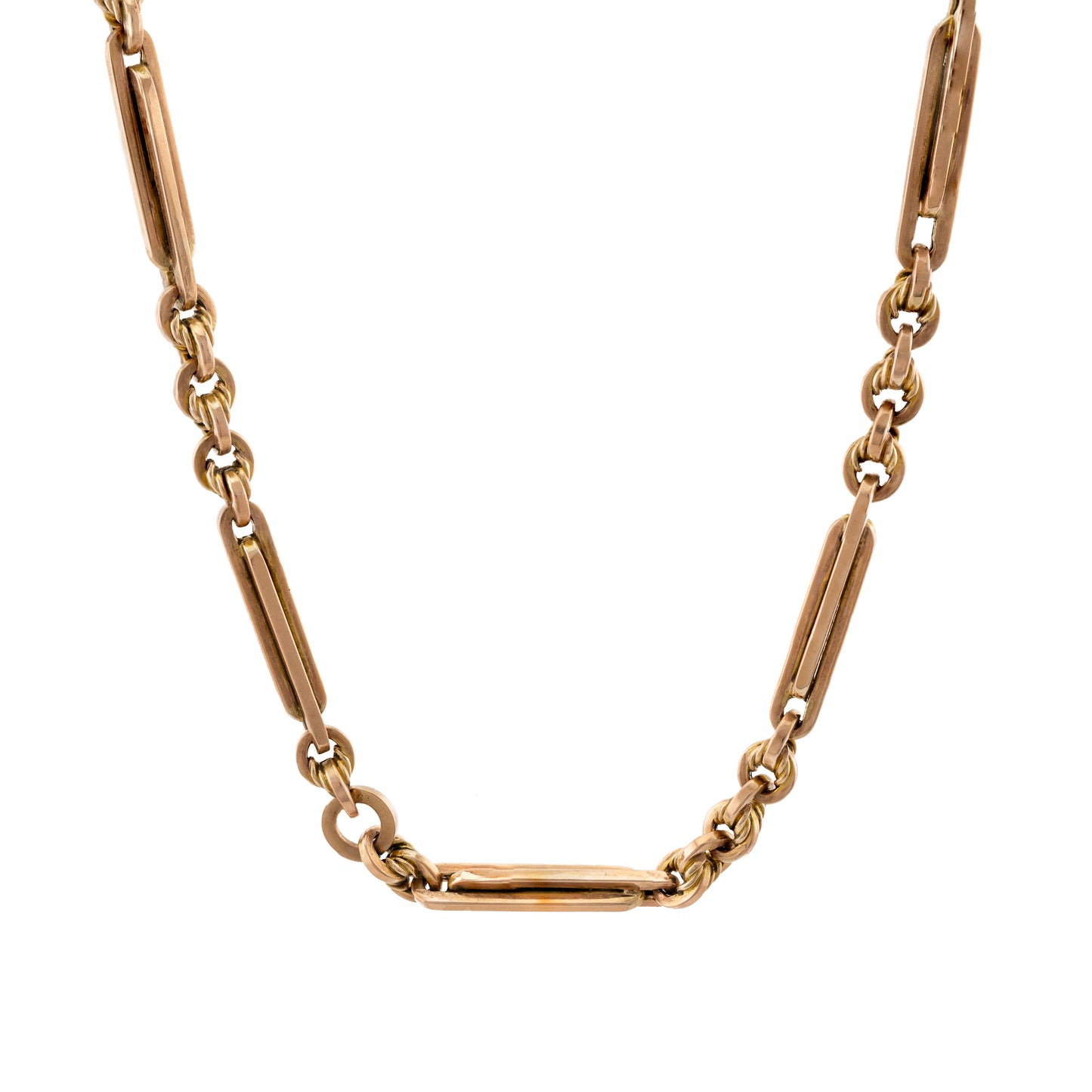 9ct Fetted Link Albert Chain