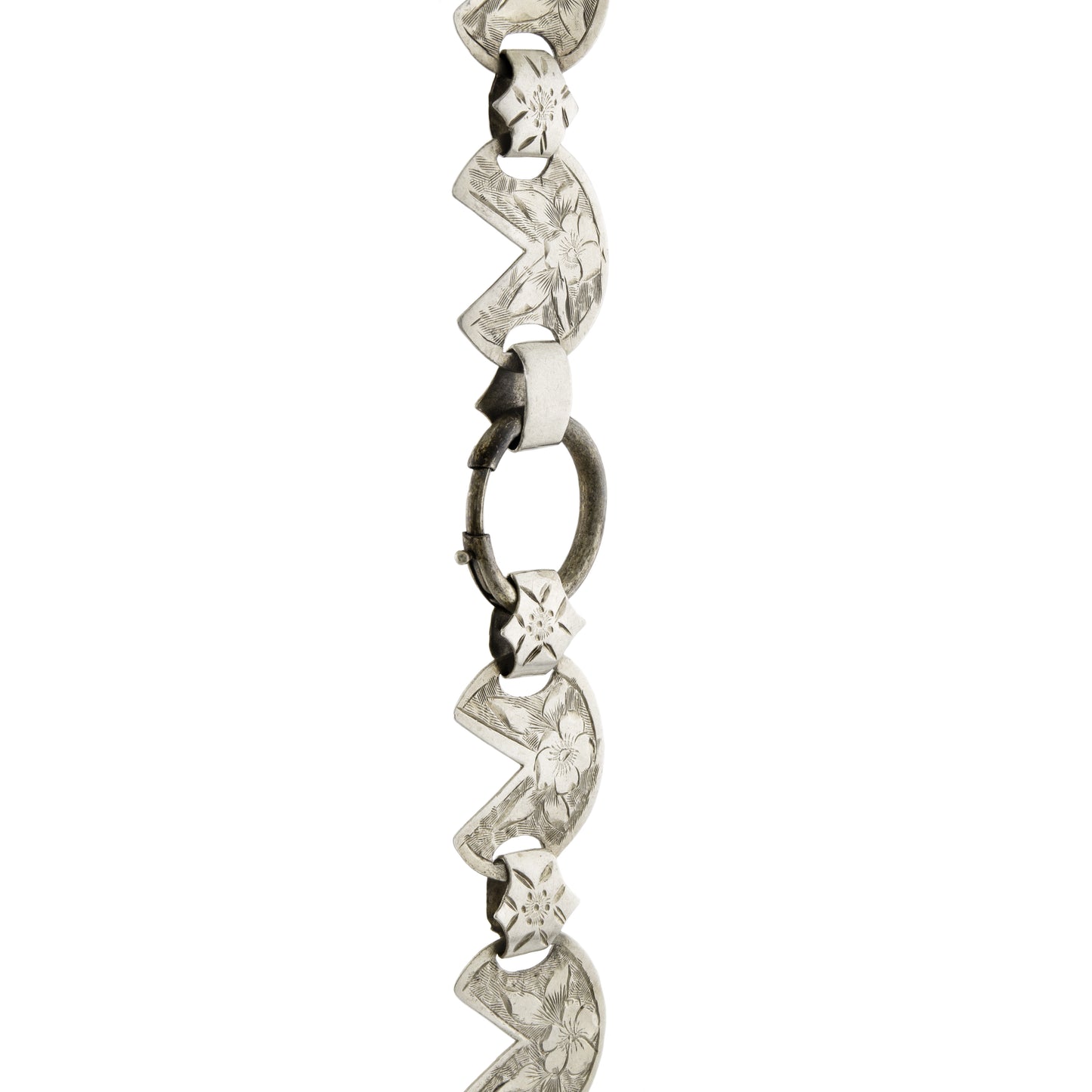 Victorian Silver Collar Necklace
