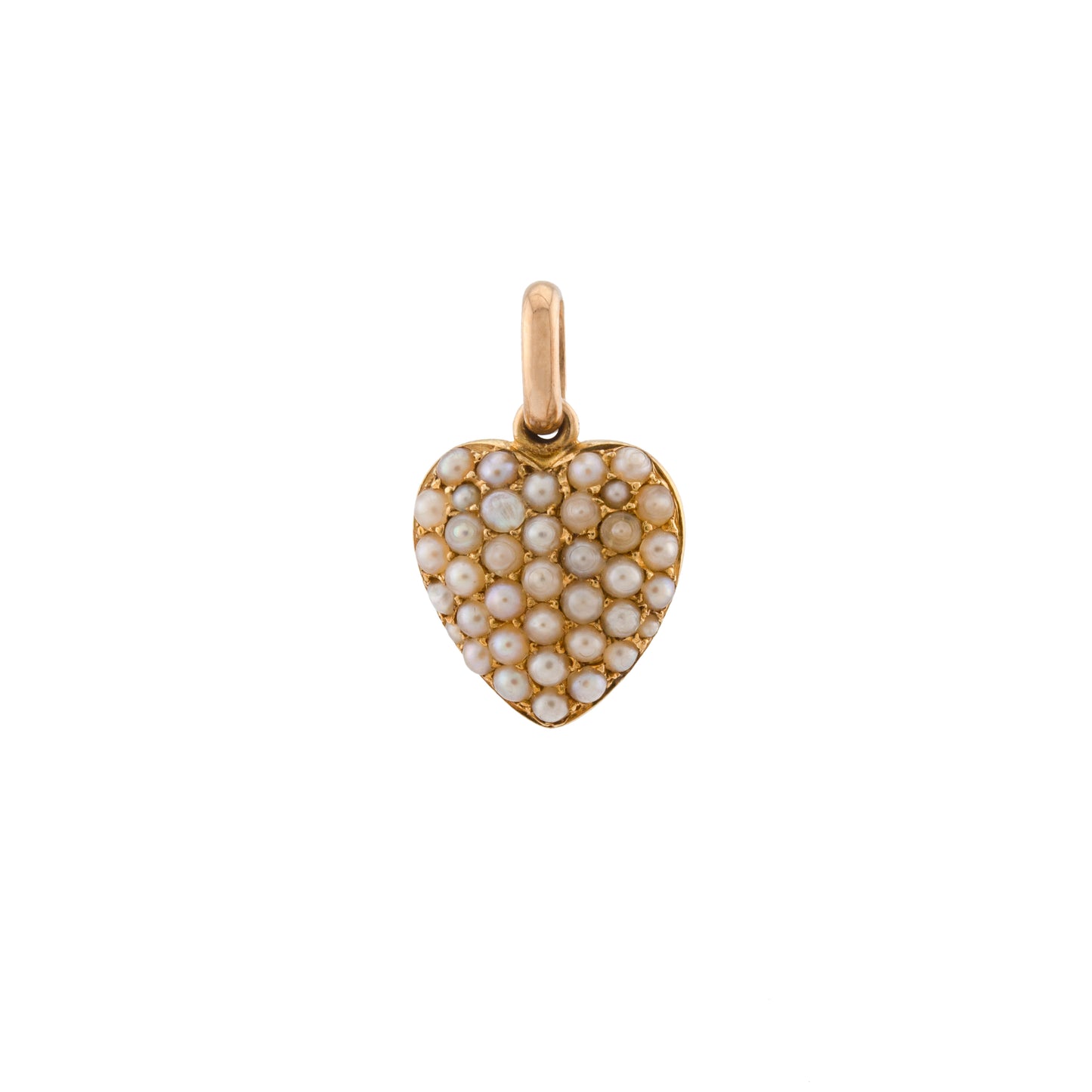 c.1890 15ct Rose Gold “Mary” Heart Locket