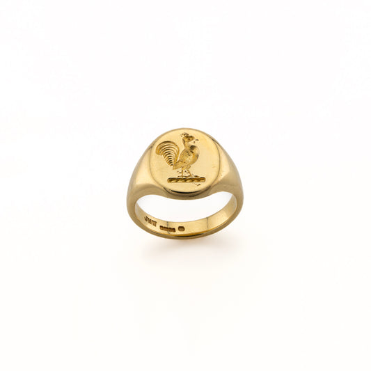 Cockerel Signet Ring