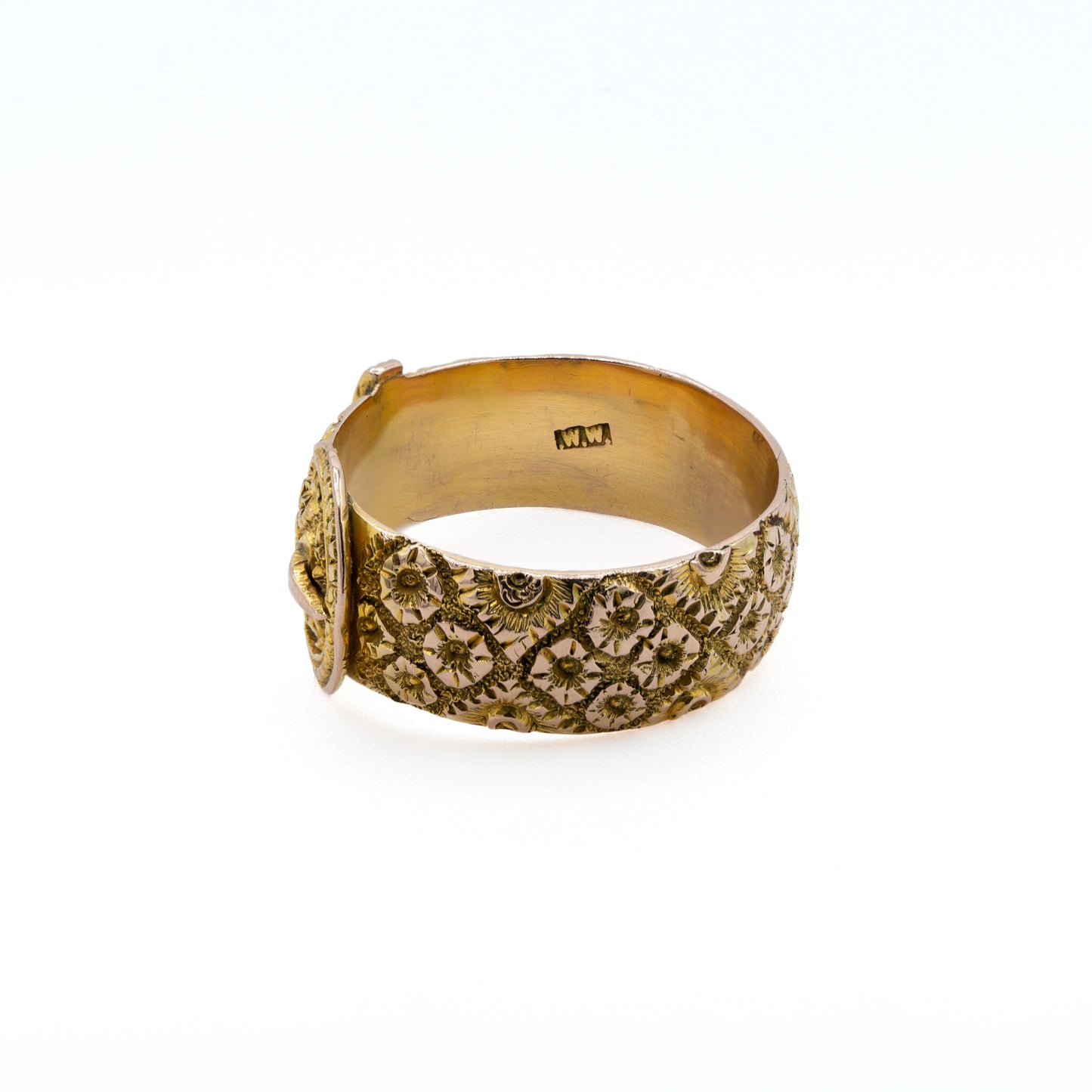 9ct Buckle Ring
