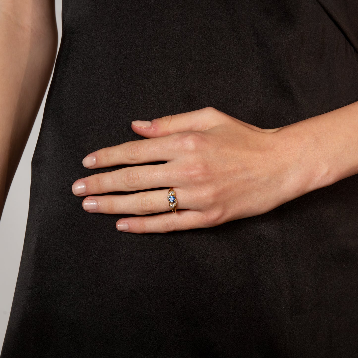 18ct Sapphire and Diamond Ring