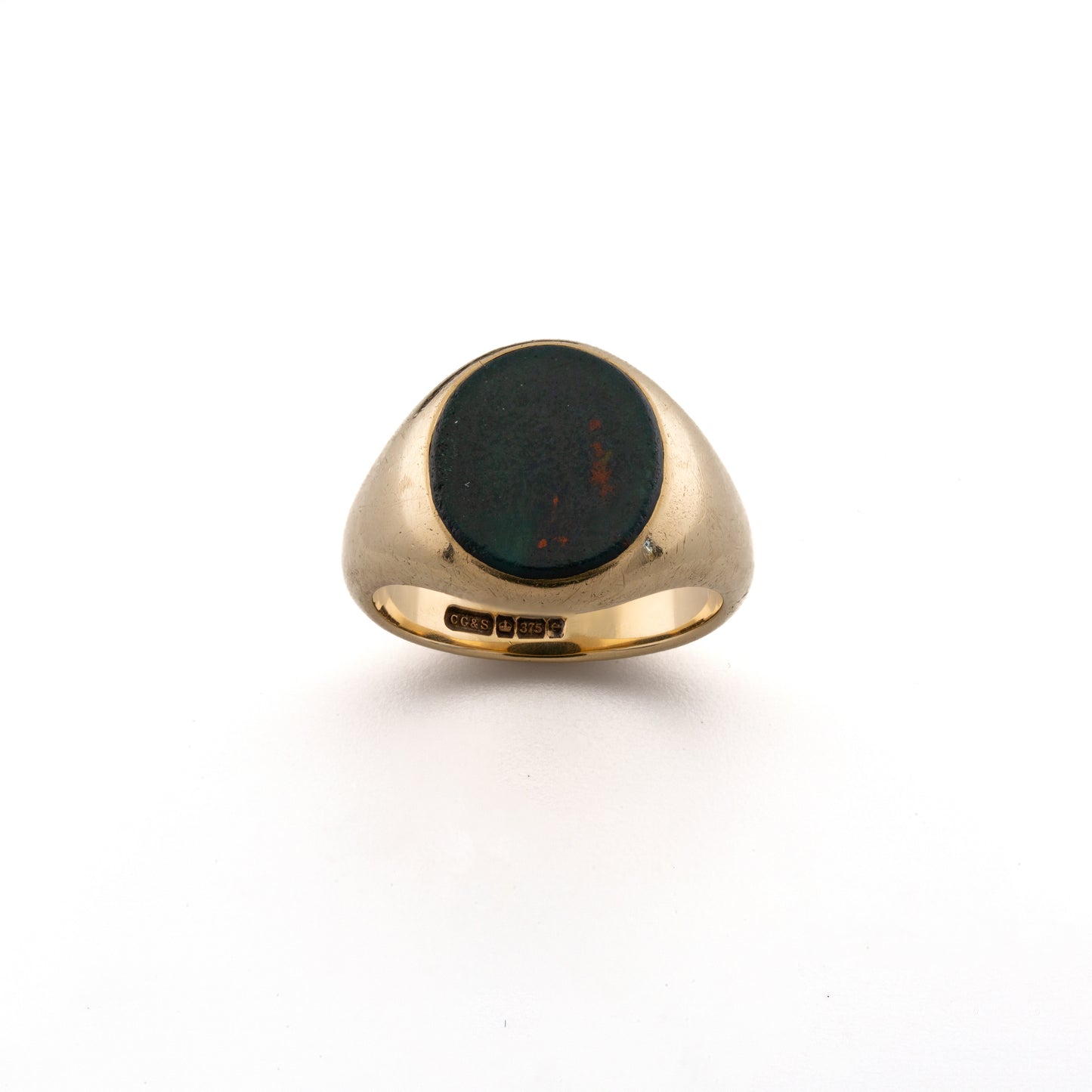 9ct Bloodstone Signet