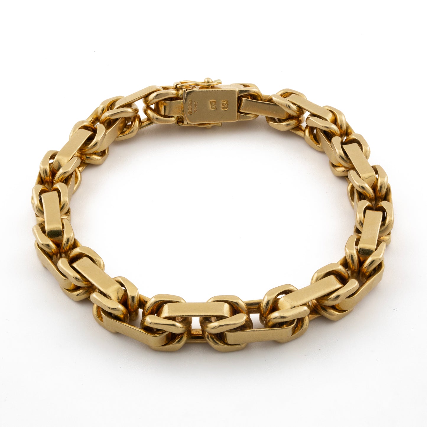 18ct Asprey Byzantine Link Bracelet