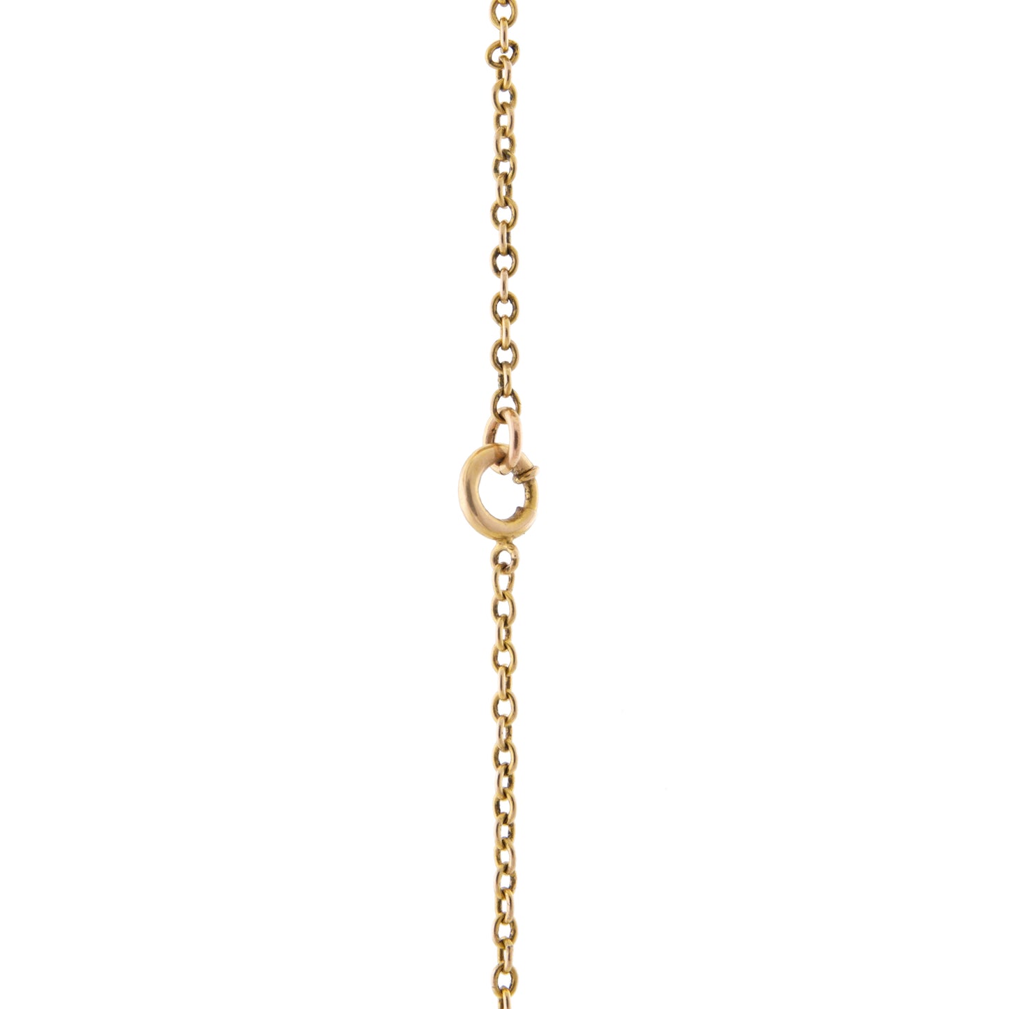 Amethyst and Seed Pearl Foliate Necklace in 9ct Gold