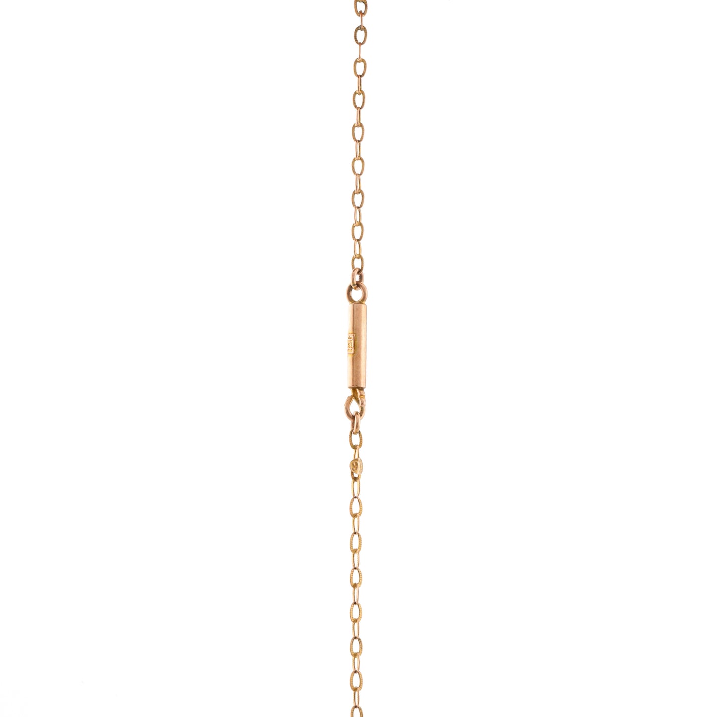 Turquoise and Seed Pearl Swallow Necklace in 9ct Gold