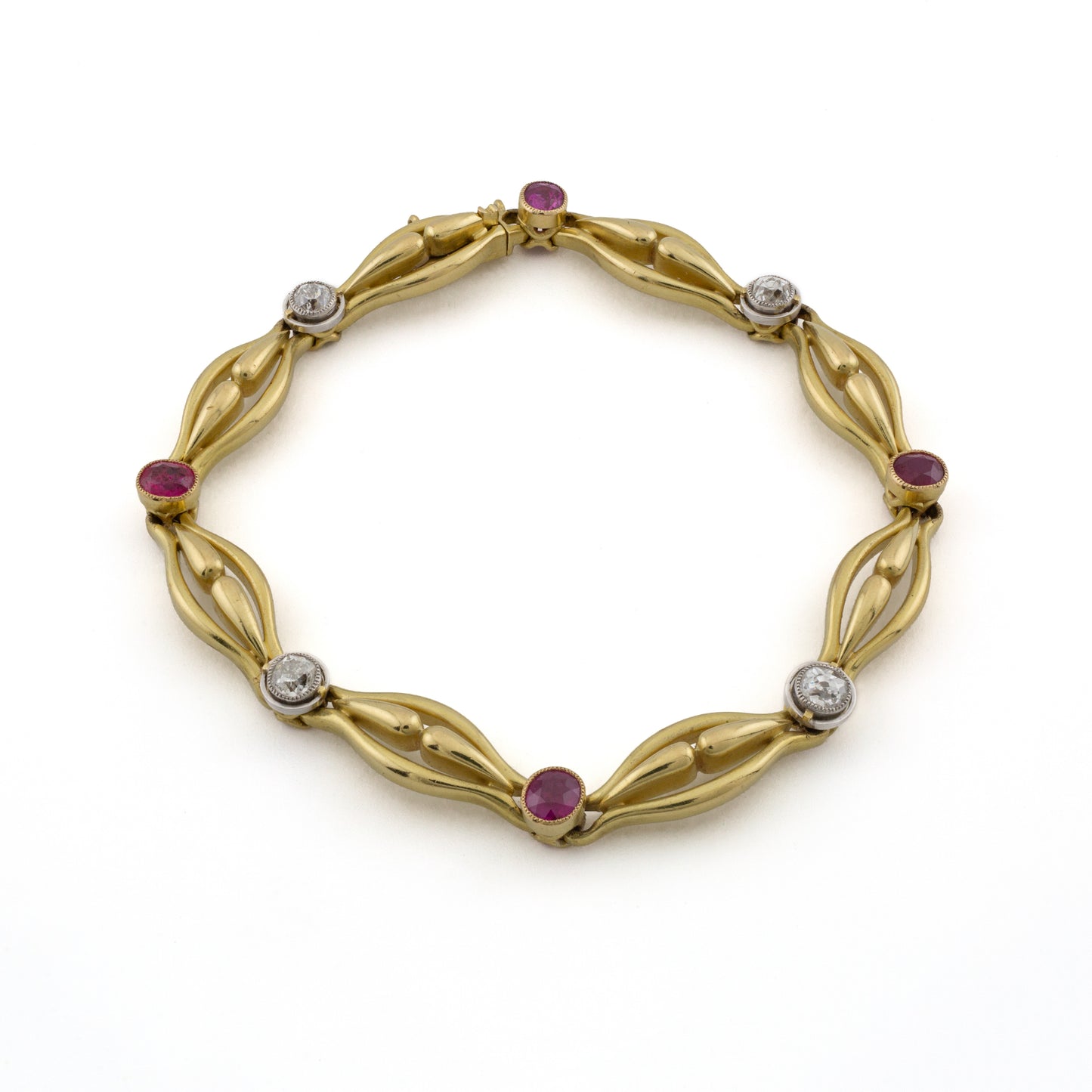 18ct Ruby and Diamond Bracelet