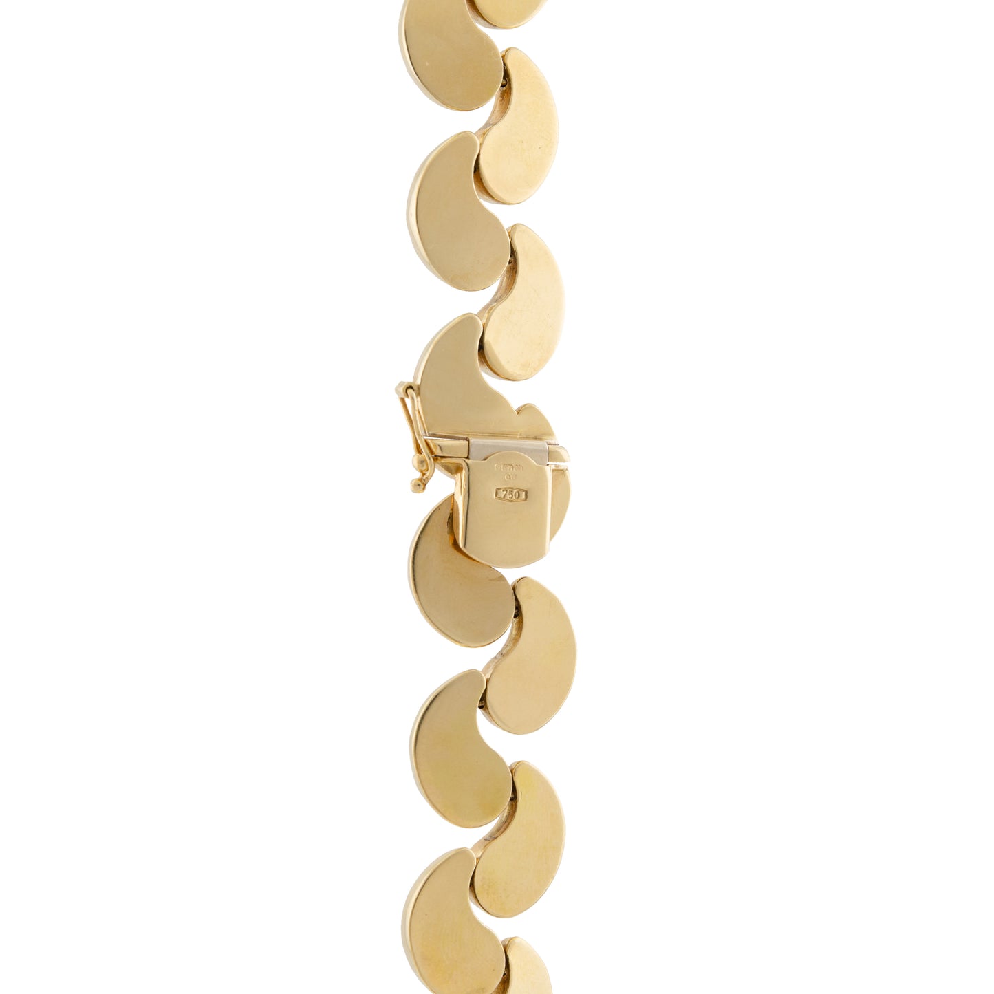Vintage 18ct Gold Wide Link Chain