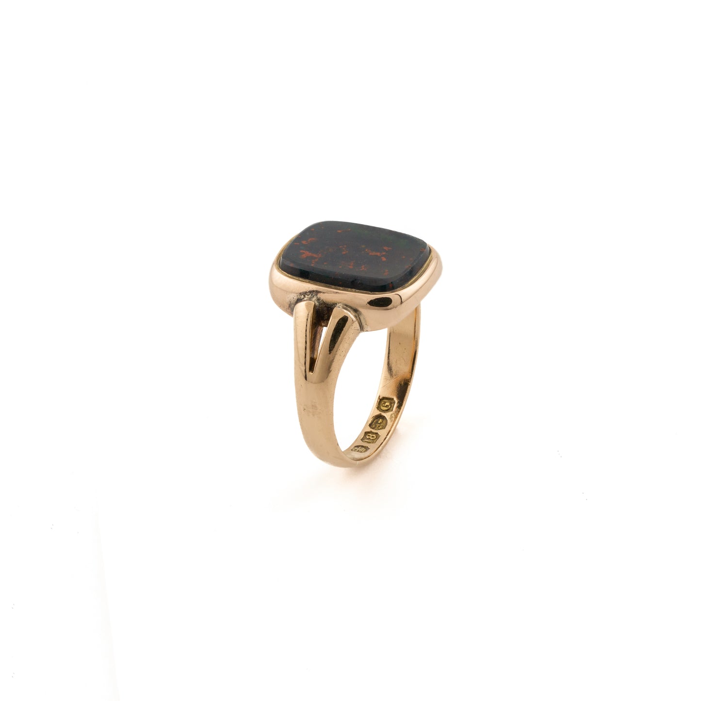 18ct Bloodstone Signet